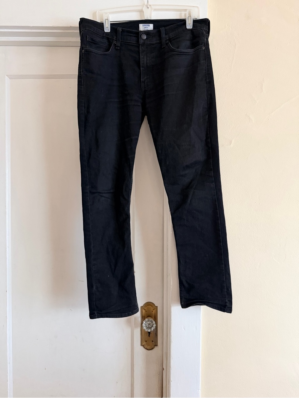 Denizen from Levi's Black Straight Men's Jeans